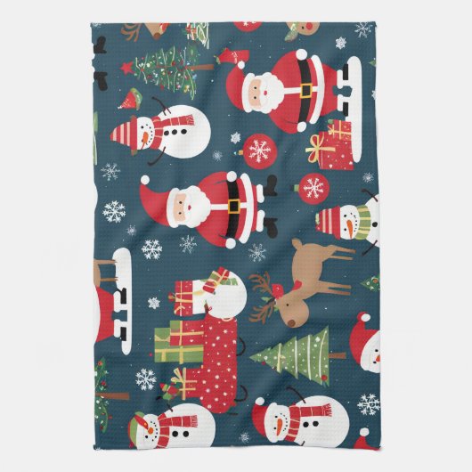 Weihnachten Geschirrtuch (Vertikal)