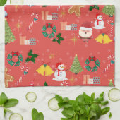 Weihnachten Geschirrtuch (Gefaltet)