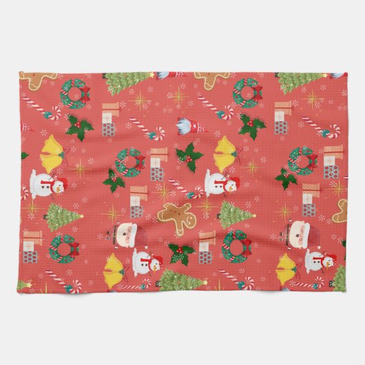 Weihnachten Geschirrtuch (Horizontal)