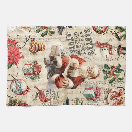Weihnachten Geschirrtuch (Horizontal)