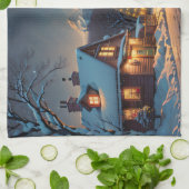 Weihnachten Geschirrtuch (Gefaltet)