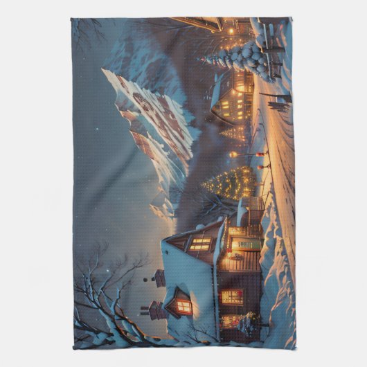 Weihnachten Geschirrtuch (Vertikal)