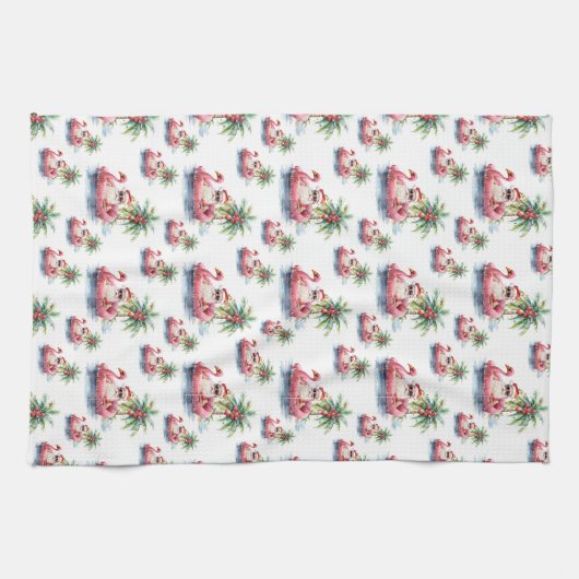 Weihnachten Geschirrtuch (Horizontal)