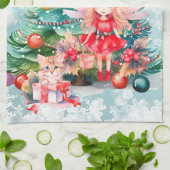 Weihnachten Geschirrtuch (Gefaltet)