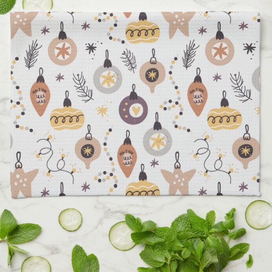 Weihnachten Geschirrtuch (Gefaltet)