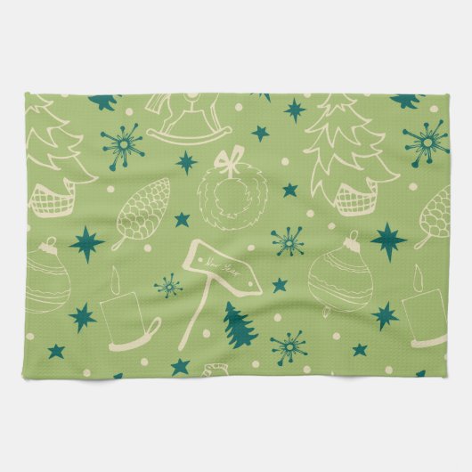 Weihnachten Geschirrtuch (Horizontal)