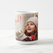 Weihnachten gesegnet - Foto Tasse (Mittel)