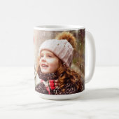 Weihnachten gesegnet - Foto Tasse (VorderseiteRechts)
