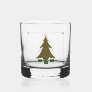 Weihnachten gestoppt whiskyglas