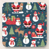 Weihnachten Getränkeuntersetzer (Vorderseite)