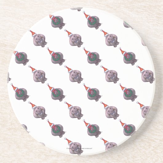 Weihnachten Getränkeuntersetzer (Vorne)