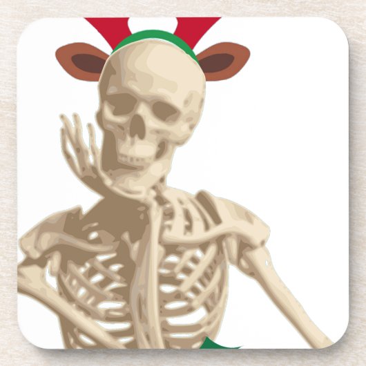 Weihnachten Getränkeuntersetzer (Vorderseite)