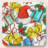 Weihnachten Getränkeuntersetzer (Vorderseite)