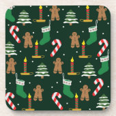 Weihnachten Getränkeuntersetzer (Vorderseite)