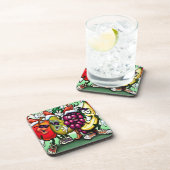 Weihnachten Getränkeuntersetzer (Rechte Seite)