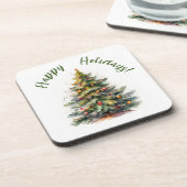 Weihnachten Getränkeuntersetzer (Linke Seite)