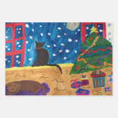 Weihnachten gewartet geschenkpapier set (Vorderseite 3)