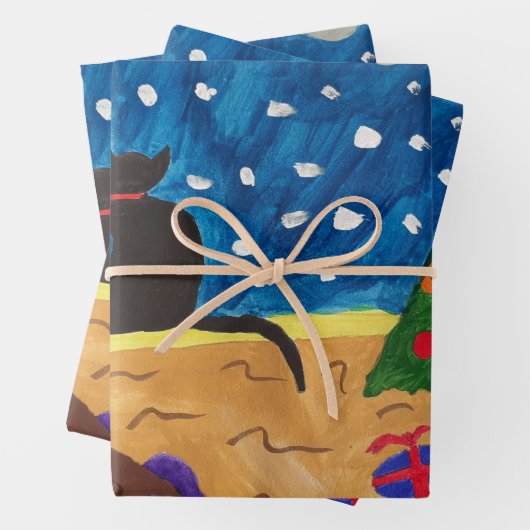 Weihnachten gewartet geschenkpapier set (Beispiel)