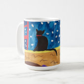 Weihnachten gewartet kaffeetasse (Vorderseite Links)