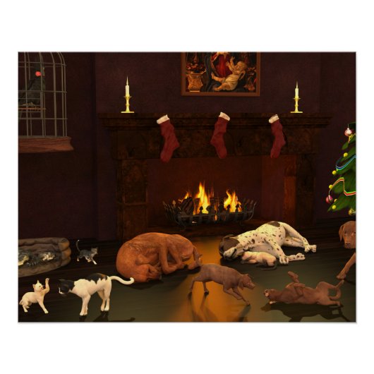 Weihnachten gewartet poster (Vorderseite)