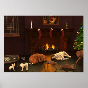 Weihnachten gewartet poster