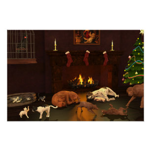 Weihnachten gewartet poster