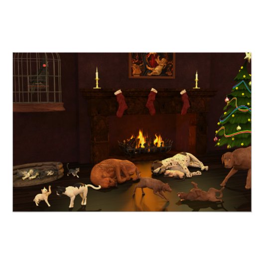 Weihnachten gewartet poster (Vorderseite)