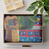 Weihnachten gewartet seidenpapier (Geschenk)