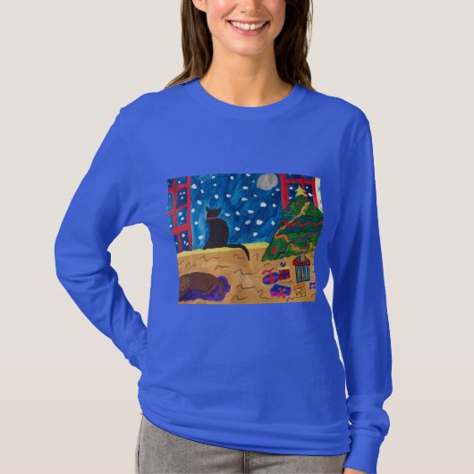 Weihnachten gewartet T-Shirt (Vorderseite)