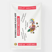 Weihnachten Gewollt Jetzt den Weihnachtsklaus Cust Banner (Vertikal)