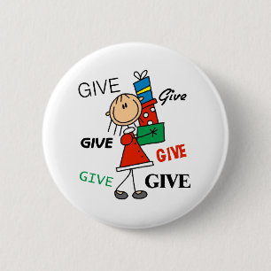 Weihnachten Gib Gib Gib Button