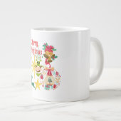 Weihnachten gibt dir Hoffnung und die Wärme Christ Jumbo-Tasse (Vorderseite Rechts)
