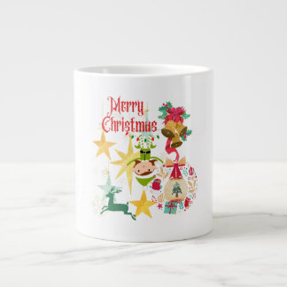 Weihnachten gibt dir Hoffnung und die Wärme Christ Jumbo-Tasse