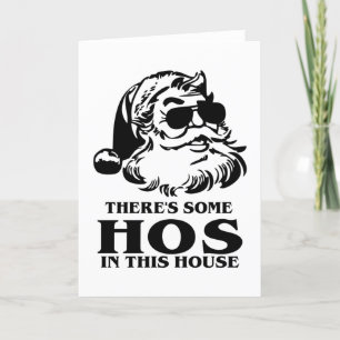 Weihnachten gibt es in diesem Haus ein paar Hos