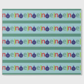 Weihnachten Gift Wrap Geschenkpapier (Flach)