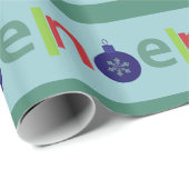 Weihnachten Gift Wrap Geschenkpapier (Rolleneckpunkt)
