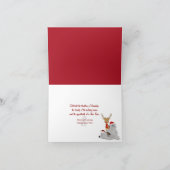 Weihnachten Gingerbread Mann Schneegel (Innenseite)