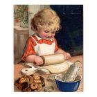 Weihnachten - Girl Baking Cookies