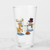 Weihnachten Glas (Rückseite)