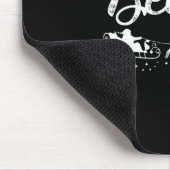 Weihnachten - Glaube an den Weihnachtsmann Mousepad (Ecke)