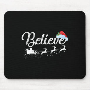Weihnachten - Glaube an den Weihnachtsmann Mousepad