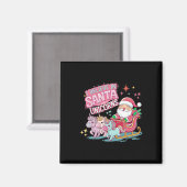 Weihnachten glaube ich an den Weihnachtsmann und E Magnet (Vorderseite/Rückseite)