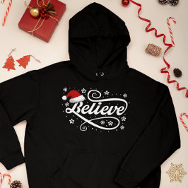 Weihnachten glaubt Weihnachtsmann - Weihnachtsmann Hoodie