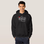 Weihnachten glaubt Weihnachtsmann - Weihnachtsmann Hoodie (Vorne ganz)