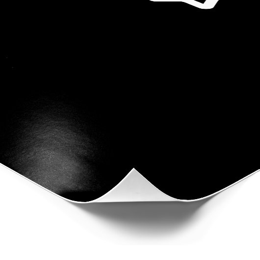 Weihnachten glaubt Weihnachtsmann - Weihnachtsmann Poster (Ecke)