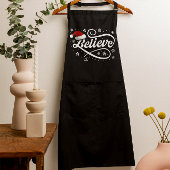 Weihnachten glaubt Weihnachtsmann - Weihnachtsmann Schürze