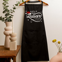 Weihnachten glaubt Weihnachtsmann - Weihnachtsmann Schürze