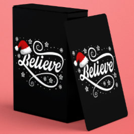Weihnachten glaubt Weihnachtsmann - Weihnachtsmann Spielkarten