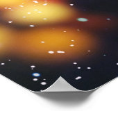 Weihnachten: Glitzer im Urlaub. Poster (Ecke)