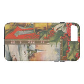Weihnachten, Glocken, Holly, iPhone 7 Fall Case-Mate iPhone Hülle (Rückseite (Horizontal))